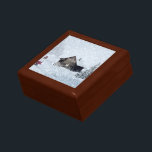 Christmas Snow at the Cabin Gift Box<br><div class="desc">Christmas Snow at the Cabin. frontiernow.com</div>