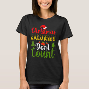 Christmas Snow Cookies Mistletoe  Snowman Present T-Shirt