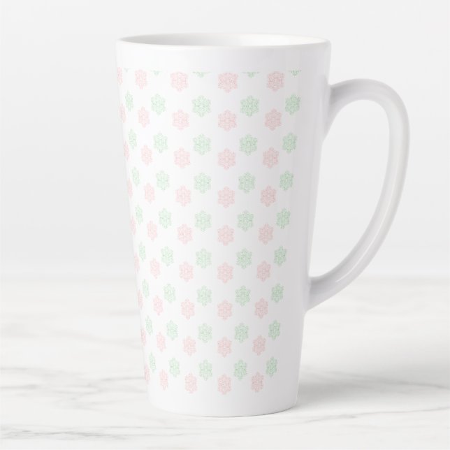 Christmas snow flake  mug (Right)