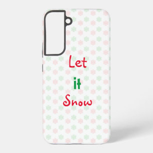 Christmas snow flake  samsung galaxy case