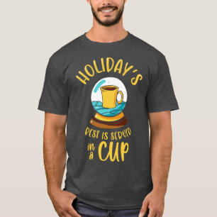 Christmas Snow Globe Coffee  T-Shirt