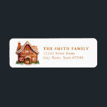 Christmas Snow Globe Return Address Labels<br><div class="desc">Christmas Snow Globe Return Address Labels</div>