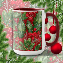 Christmas Snow Holly