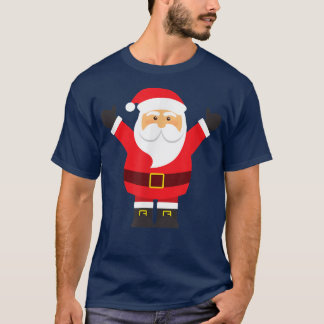 Christmas snow snowman carol Santa Claus  T-Shirt