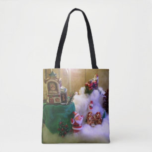 Christmas Snow Village AllOverPrint Tote Bag
