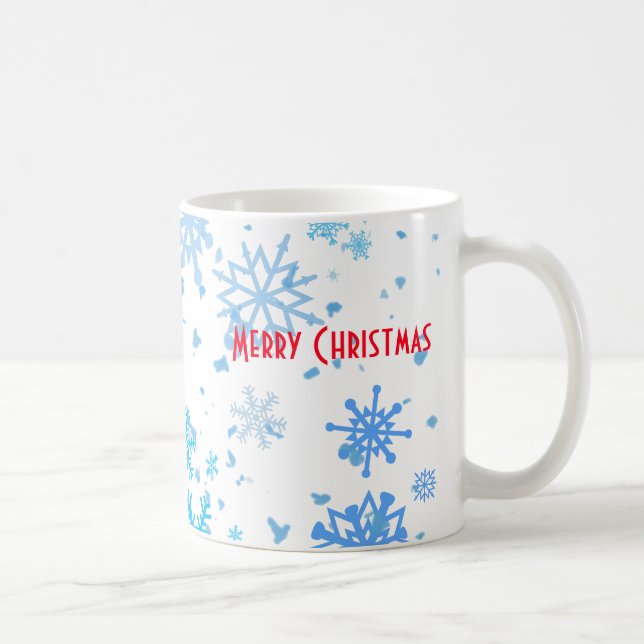 Christmas Snowfall Coffee Mug (Right)
