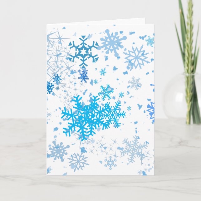 Christmas Snowfall Holiday Card (Front)