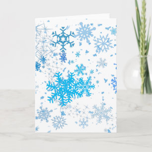 Christmas Snowfall Holiday Card