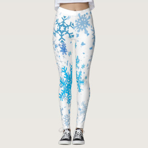 Christmas Snowfall Leggings