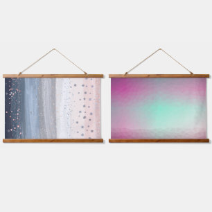 Christmas Snowflake Colorful Hanging Tapestry
