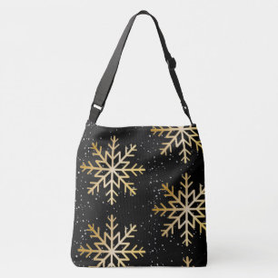 Christmas Snowflake Crossbody Bag