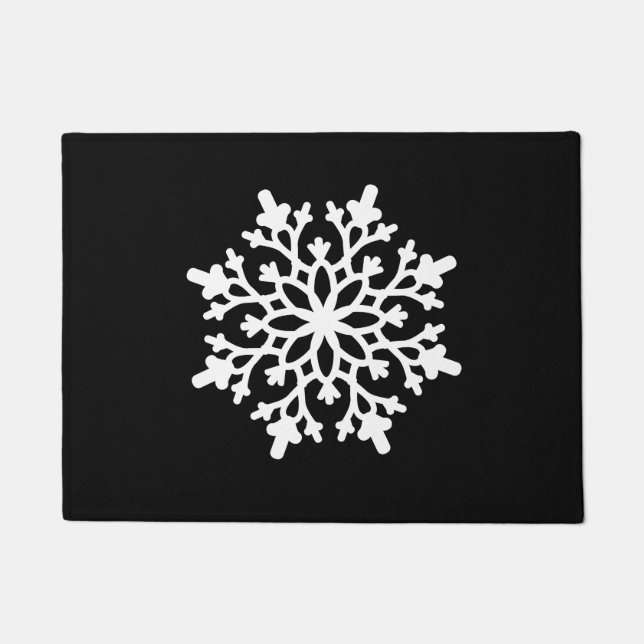 Christmas Snowflake Doormat (Front)