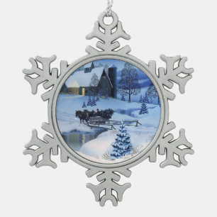 Christmas Snowflake Ornament