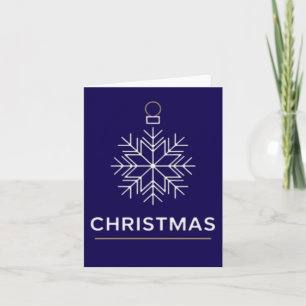 Christmas Snowflake Ornament Invitation