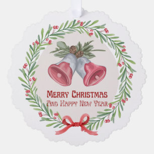 Christmas Snowflake, Paper Ornament Card