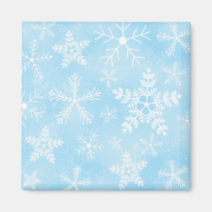 Christmas Snowflake Pattern Magnet