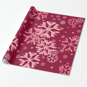 Christmas Snowflake Wrapping Paper