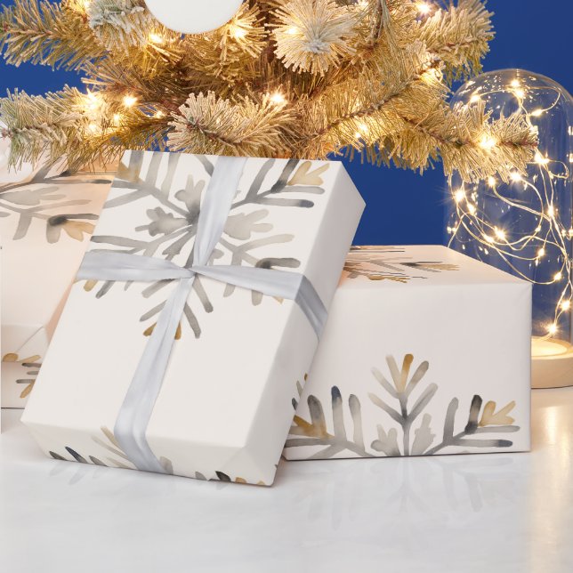 Christmas Snowflake Wrapping Paper | Gift Wrap (Holidays)