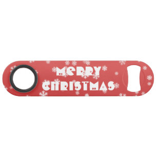 Christmas Snowflakes Bar Key