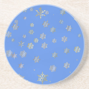 CHRISTMAS SNOWFLAKES COASTER
