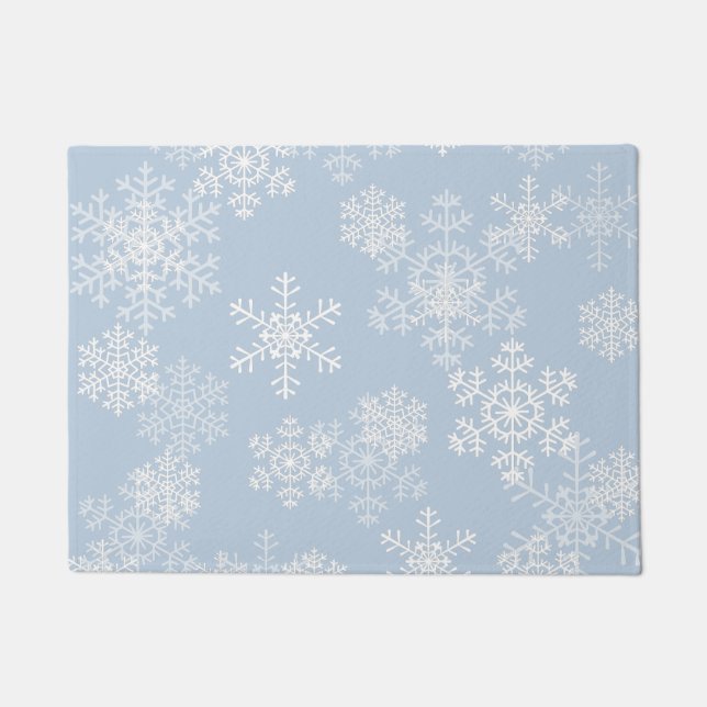 Christmas Snowflakes Doormat (Front)