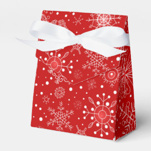 Christmas Snowflakes Favour Box
