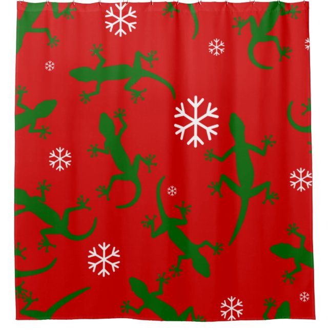 christmas snowflakes geckos (Front)