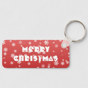 Christmas Snowflakes Keychain