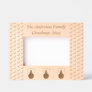 Christmas Snowlady Juggling Snowballs Funny Etched Frames