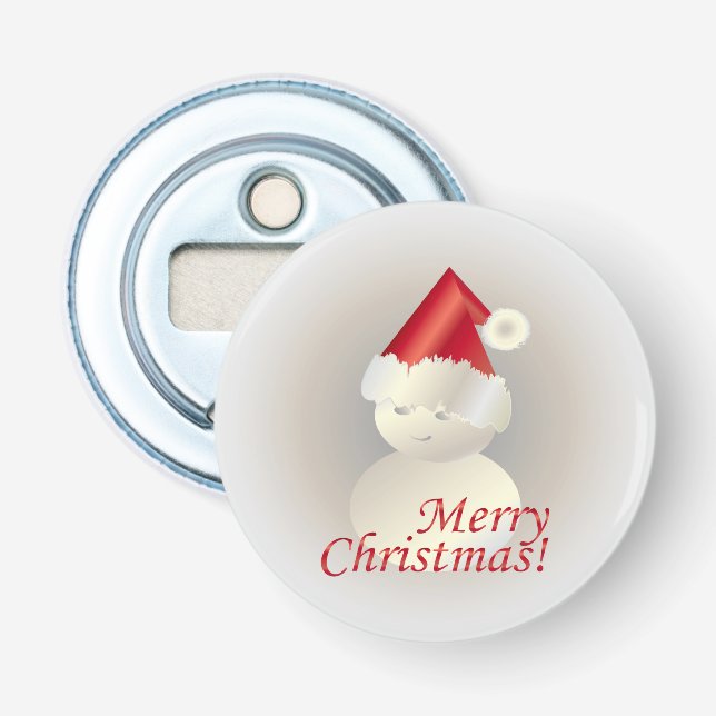 Christmas Snowman Bottle Opener (Front)