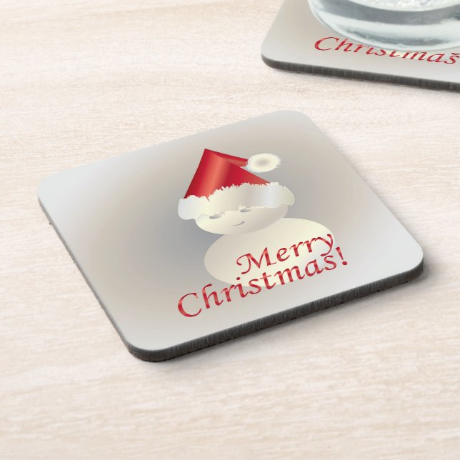 Christmas Snowman Coaster (Left Side)