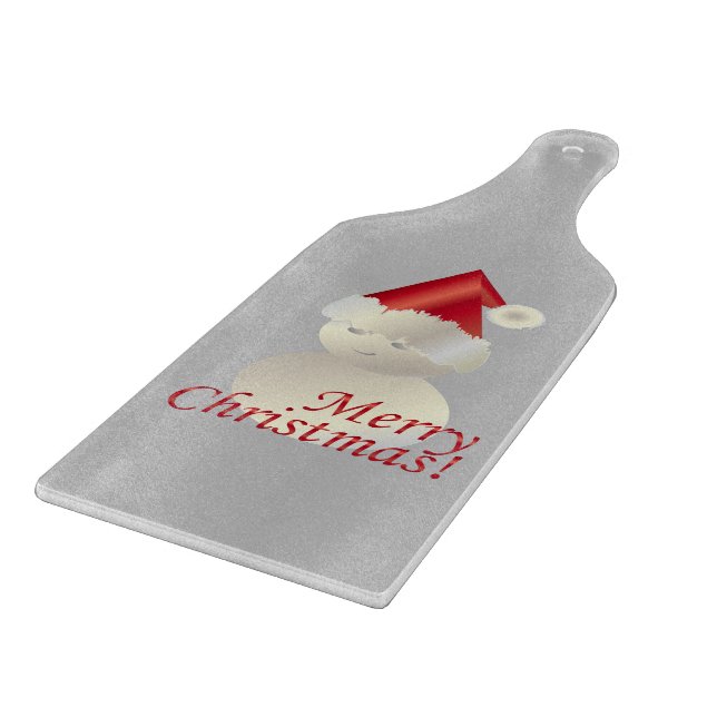 Christmas Snowman Cutting Board (Corner)