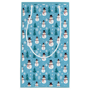 Christmas Snowman gift bag