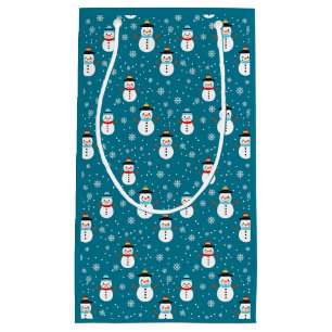 Christmas Snowman gift bag