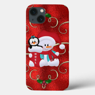 Christmas Snowman iPhone dur Xtreme coque