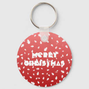 Christmas Snowman Keychain