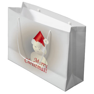 Christmas Snowman Large Gift Bag