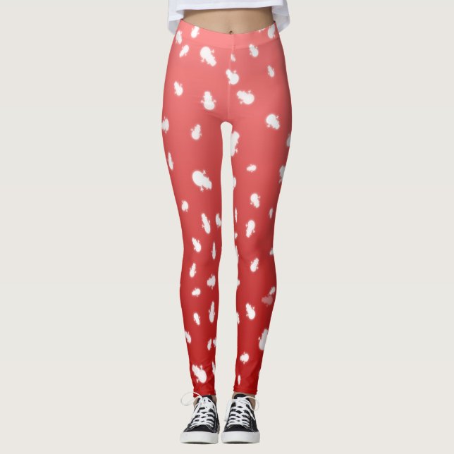 Christmas Snowman Leggings (Front)