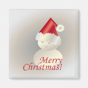 Christmas Snowman Magnet