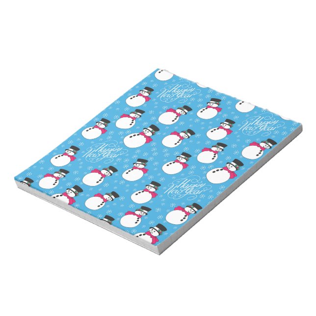 Christmas snowman notepad (Rotated)
