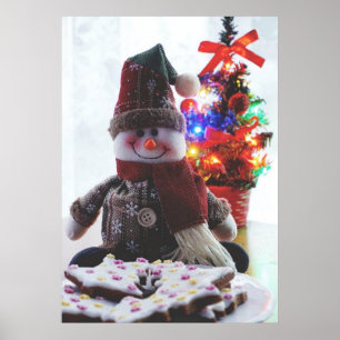 CHRISTMAS SNOWMAN POSTER