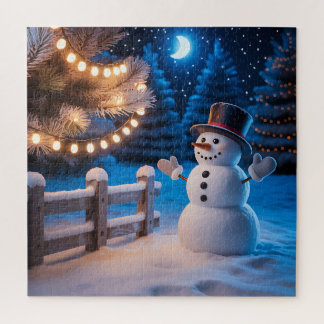 Christmas Snowman Puzzle