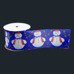 christmas snowman ribbon satin ribbon<br><div class="desc">christmas snowman ribbon and don't forget you can customize your order</div>