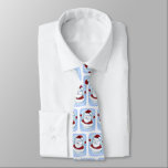 Christmas Snowman Santa Tie<br><div class="desc">Snowman Santa tie by ArtMuvz Illustration. Matching snowman apparel, t-shirts, gifts. Snowman t-shirt, xmas gifts and winter apparel. . To personalize click on "personalize this template" then edit the fields provided for your custom gift. You can add your name or add text instead. Customize this Snowman Santa tie to make...</div>