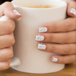 Christmas Snowman Snowmen Festive Snowflake Fun Minx Nail Art<br><div class="desc">Christmas snowman,  fun,  cartoon,  festive,  winter,  Xmas,  pattern,  white nails.</div>