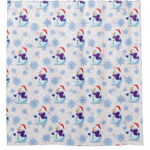 Christmas Snowman Surface Pattern 