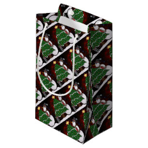 Christmas Snowman Surprise Holidays Small Gift Bag