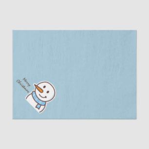 Christmas Snowman Tissue Paper