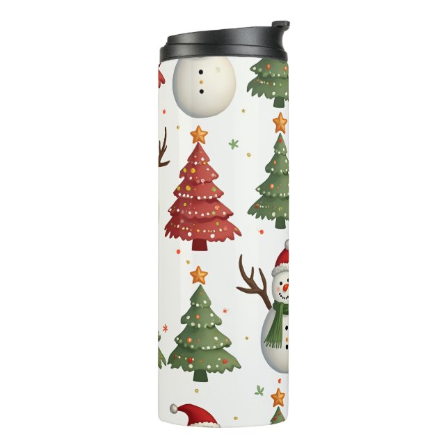 Christmas Snowman Tumbler (Rotated Left)