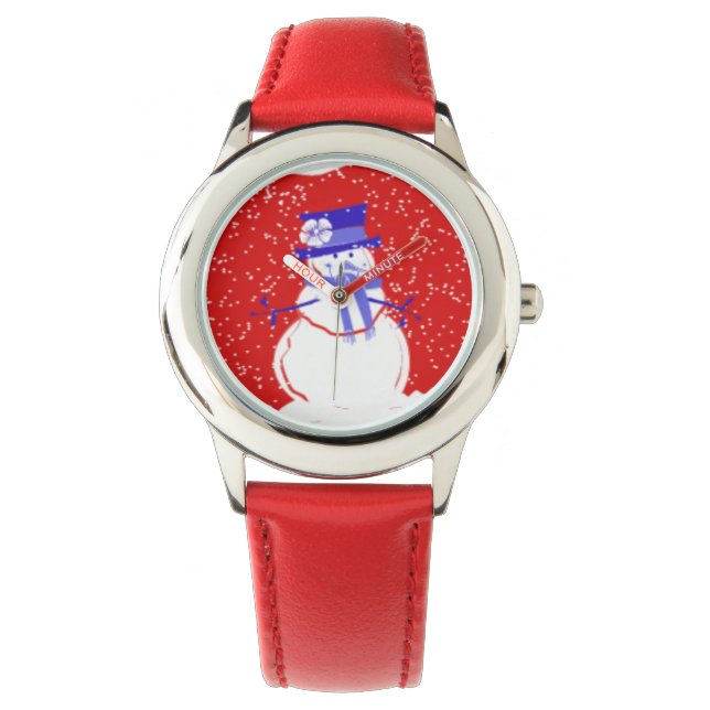 Christmas Snowman Watch - Unique Gifts 4 Holidays (Front)
